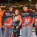 Molly Helmuth Races to First Late Model Podium Finish